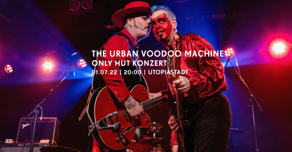 Voodoo Machine ONLY HUT | THE URBAN VOODOO MACHINE – Utopiastadt