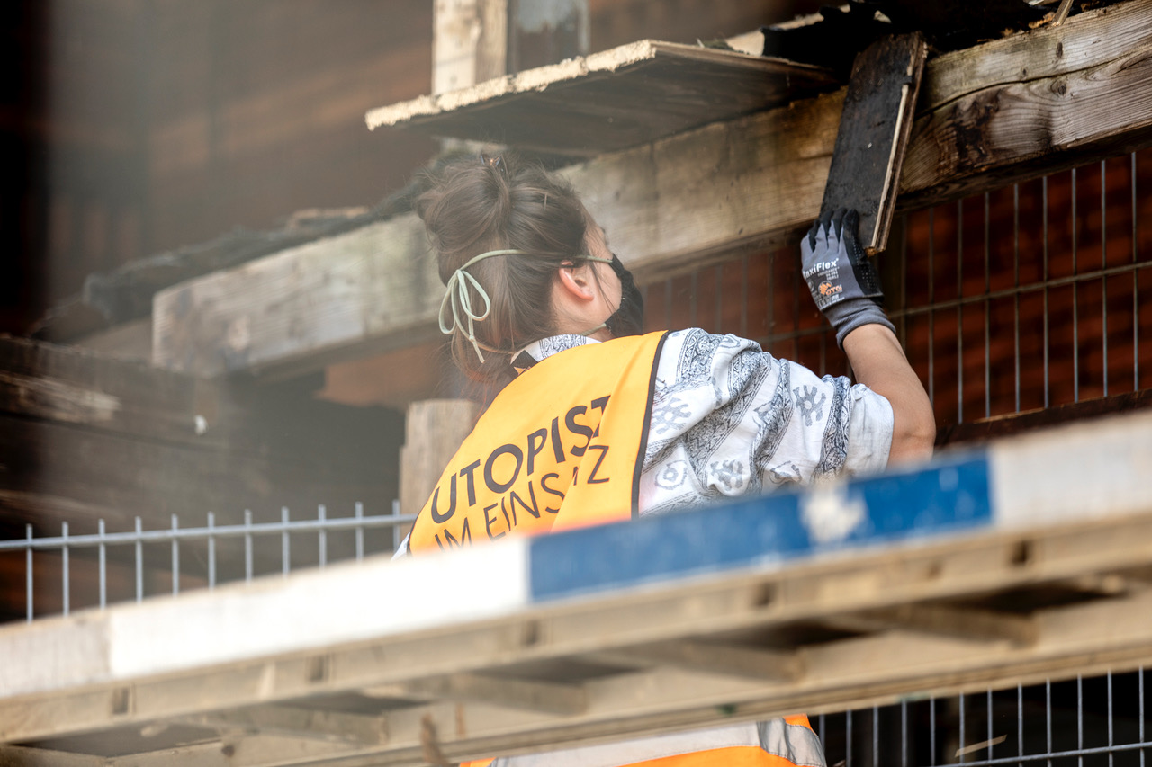 Utopistin bei der Bahnhofssanierung